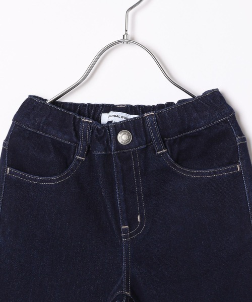 GLOBAL WORK(グローバルワーク)の「キッズ/スゴラクカットデニムスキニー/257319(その他パンツ・キッズ・ブラック/ネイビー/ブルー・110cm/100cm/120cm/130cm/140cm/150cm/160cm)」の9枚目の写真