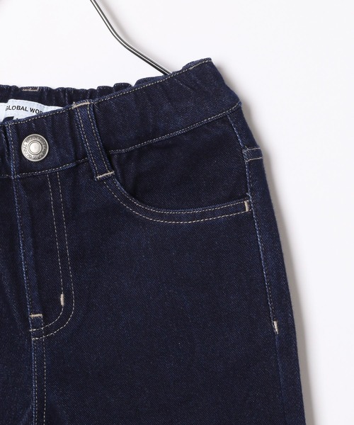 GLOBAL WORK(グローバルワーク)の「キッズ/スゴラクカットデニムスキニー/257319(その他パンツ・キッズ・ブラック/ネイビー/ブルー・110cm/100cm/120cm/130cm/140cm/150cm/160cm)」の8枚目の写真