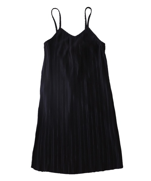 antiqua（アンティカ）の「ランダムプリーツキャミワンピース（ワンピース・キッズ・ベージュ/ブラック・5/3/6/4）」の11枚目の写真