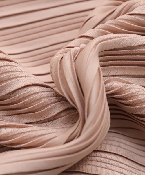 antiqua（アンティカ）の「ランダムプリーツキャミワンピース（ワンピース・キッズ・ベージュ/ブラック・5/3/6/4）」の16枚目の写真