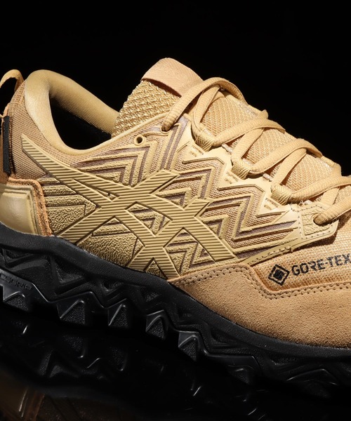 F-LAGSTUF-F（フラグスタフ）の「ASICS GEL-FujiTrabuco 8 G-TX F-LAGSTUF-F / アシックス ゲルフジトラブーコ 8 ゴアテックス フラグスタフ【SP】（スニーカー・メンズ・キャメル・25.5cm/26.5cm/27.5cm/28.5cm/26.0cm/27.0cm/28.0cm）」の3枚目の写真