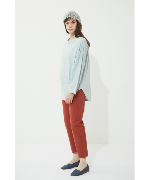 BLACK BY MOUSSY(ブラックバイマウジー)の「foot ball longsleeve t-shirt(フットボールロングスリーブTシャツ)(Tシャツ/カットソー・レディース・ライトブルー/パープル/ホワイト/ピンク・FREE)」の17枚目の写真
