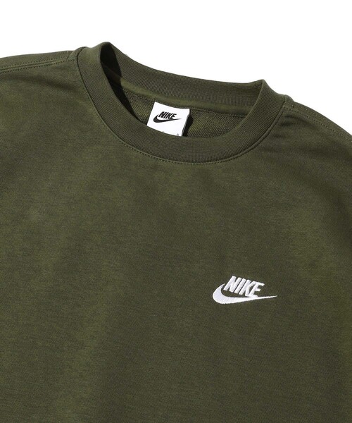 FREAK'S STORE(フリークスストア)の「WEB限定 NIKE/ナイキ クラブ フレンチテリー クルー(スウェット・メンズ・オフホワイト/ブラック/グレー/グリーン/ネイビー・XX-LARGE/SMALL/MEDIUM/X-LARGE/LARGE)」の6枚目の写真