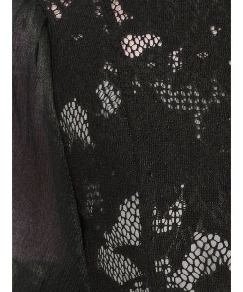 LAGUNAMOON（ラグナムーン）の「LADYジャガードレースフレアーワンピース（ドレス・レディース・ベージュ/ブルー/ブラック・SMALL/MEDIUM）」の21枚目の写真