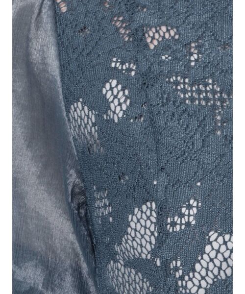 LAGUNAMOON（ラグナムーン）の「LADYジャガードレースフレアーワンピース（ドレス・レディース・ベージュ/ブルー/ブラック・SMALL/MEDIUM）」の20枚目の写真