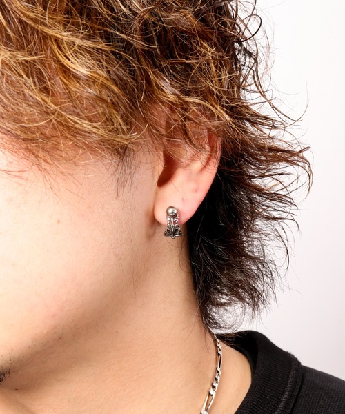 FUNALIVE(ファンアライブ)の「JON ステンレスピアス 両耳用 2点セット 韓国製(ピアス(両耳用)・メンズ・A/B/C/D/E/F/G/H/J・FREE)」の22枚目の写真