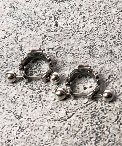 FUNALIVE(ファンアライブ)の「JON ステンレスピアス 両耳用 2点セット 韓国製(ピアス(両耳用)・メンズ・A/B/C/D/E/F/G/H/J・FREE)」の15枚目の写真