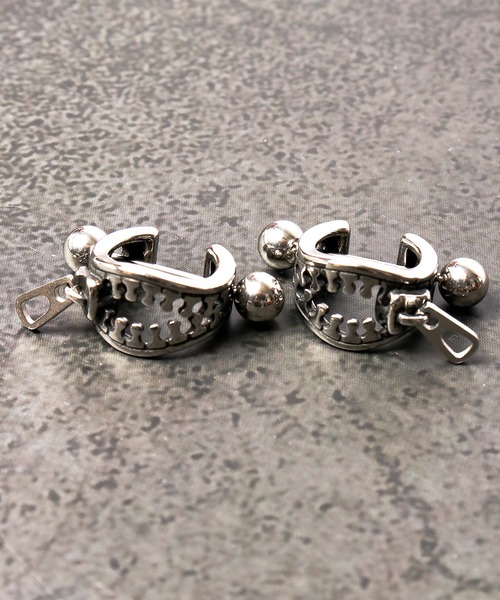 FUNALIVE(ファンアライブ)の「JON ステンレスピアス 両耳用 2点セット 韓国製(ピアス(両耳用)・メンズ・A/B/C/D/E/F/G/H/J・FREE)」の10枚目の写真