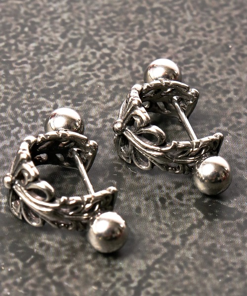 FUNALIVE(ファンアライブ)の「JON ステンレスピアス 両耳用 2点セット 韓国製(ピアス(両耳用)・メンズ・A/B/C/D/E/F/G/H/J・FREE)」の20枚目の写真