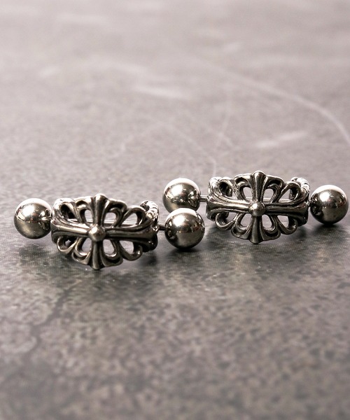 FUNALIVE(ファンアライブ)の「JON ステンレスピアス 両耳用 2点セット 韓国製(ピアス(両耳用)・メンズ・A/B/C/D/E/F/G/H/J・FREE)」の18枚目の写真