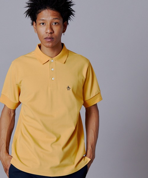 penguin BY MUNSINGWEAR（ペンギン バイ マンシングウェア）の「ペンギン バイ マンシングウェア 60年代アクションフリーガセットポロ 60's ACTION FREE GUSSET POLO（ポロシャツ・メンズ・カーキ/ブラック/グレー/イエロー/ネイビー/ホワイト・L/M/XL/S）」の6枚目の写真