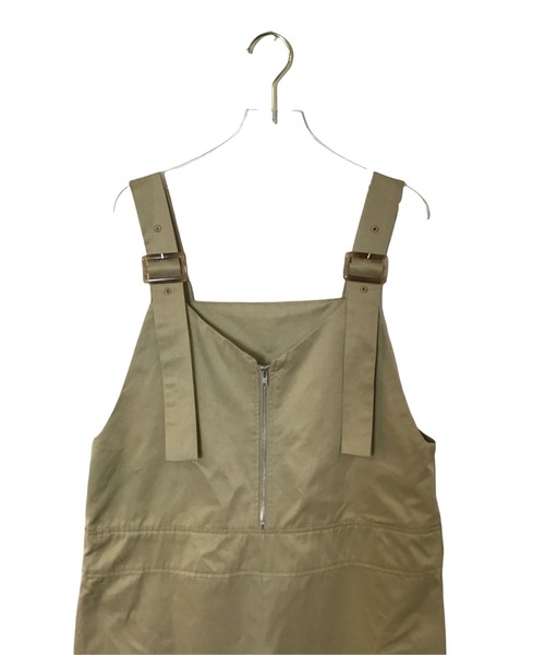 TEVALT（ヴァレット）の「マルチWAYチノサロペット（サロペット/オーバーオール・レディース・キャメル/ネイビー・38）」の11枚目の写真