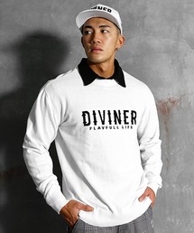 DIVINER GOLF | 【DIVINER GOLF】ロゴコットンニットセーター(ニット/セーター)