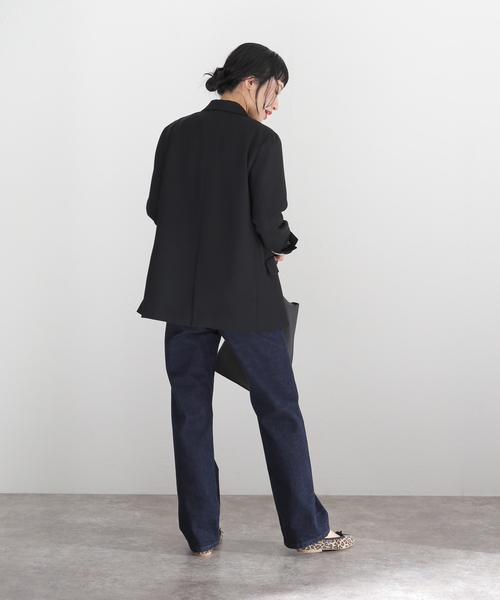 セール】ウールサテンダブルブレストジャケット◇（テーラード