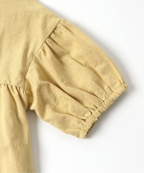 apres les cours(アプレレクール)の「2WAYビッグカラーワンピース(ワンピース・キッズ・イエロー/キナリ/ドット・140/90/110/120/80/130/100)」の5枚目の写真