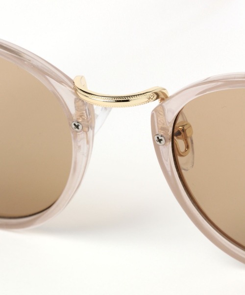 BAYFLOW（ベイフロー）の「ボストンコンビサングラス（サングラス・レディース・ブラウン/ライトベージュ・FREE）」の7枚目の写真