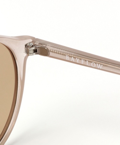 BAYFLOW（ベイフロー）の「ボストンコンビサングラス（サングラス・レディース・ブラウン/ライトベージュ・FREE）」の9枚目の写真