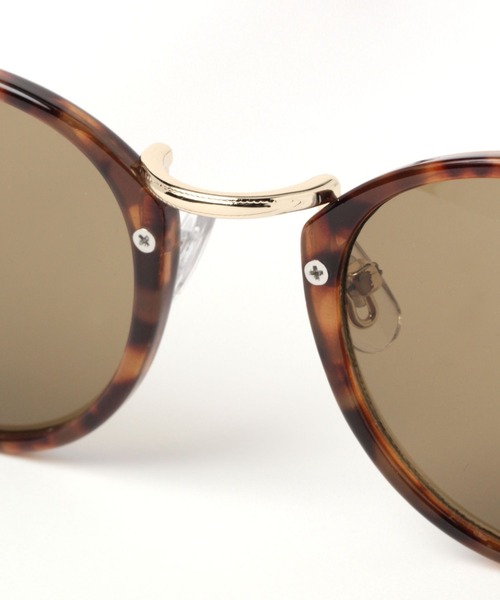 BAYFLOW（ベイフロー）の「ボストンコンビサングラス（サングラス・レディース・ブラウン/ライトベージュ・FREE）」の12枚目の写真