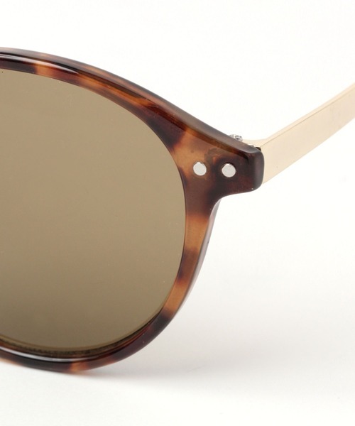 BAYFLOW（ベイフロー）の「ボストンコンビサングラス（サングラス・レディース・ブラウン/ライトベージュ・FREE）」の13枚目の写真