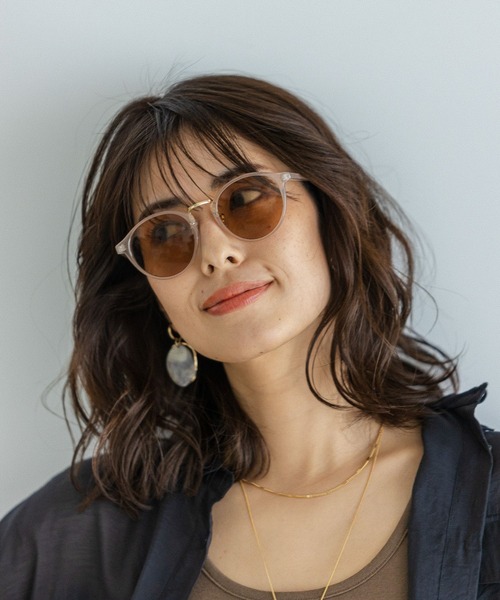 BAYFLOW（ベイフロー）の「ボストンコンビサングラス（サングラス・レディース・ブラウン/ライトベージュ・FREE）」の20枚目の写真