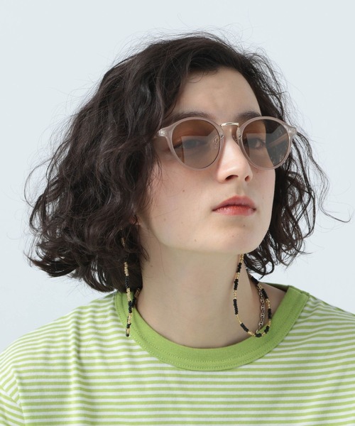 BAYFLOW（ベイフロー）の「ボストンコンビサングラス（サングラス・レディース・ブラウン/ライトベージュ・FREE）」の22枚目の写真