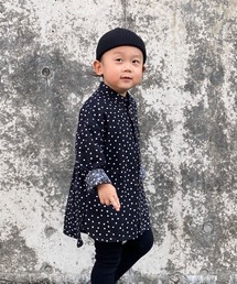 CIAOPANIC TYPY | 【KIDS】OSOROウォッシャブルリネンバンドカラーシャツ(シャツ/ブラウス)