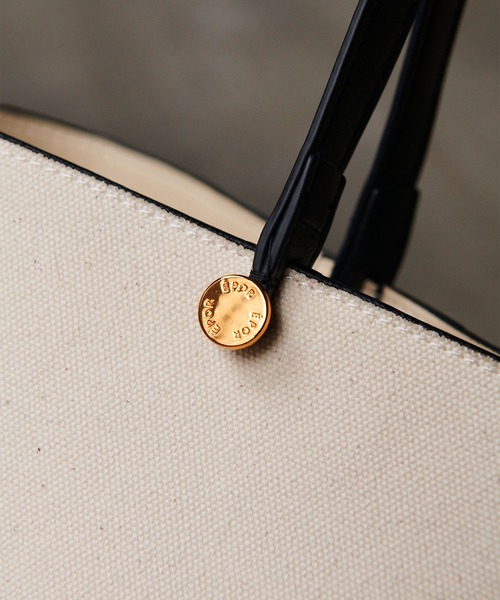E'POR(エポール)の「【E'POR】Y BAG Micro(サイドジップマイクロショルダーバッグ)Canvas(ショルダーバッグ・レディース・オフホワイト・FREE)」の8枚目の写真