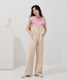 ”プレーンサロペット” 長さ調整可能、幅広い身長の方にお勧め、1年を通して着用できるしっかりとしたコットン100%