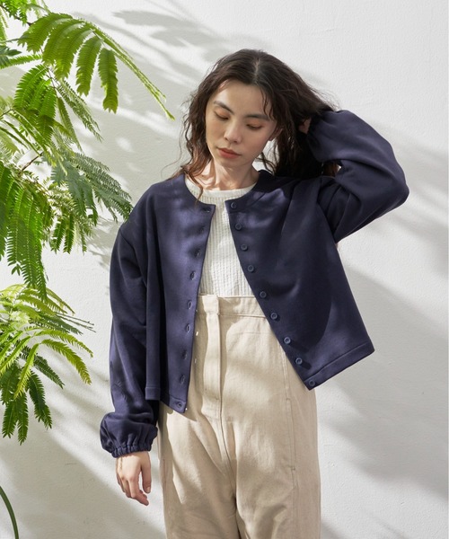 Libra Cue（リブラ キュー）の「”プレーンサロペット”　　　　　　　　　　　　　　　　　長さ調整可能、幅広い身長の方にお勧め、１年を通して着用できるしっかりとしたコットン100％（サロペット/オーバーオール・レディース・ブラック/アイボリー・FREE）」の8枚目の写真