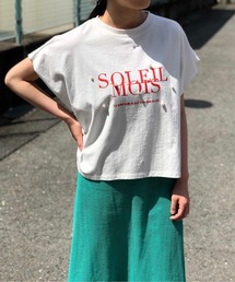 ロゴフロッキーボックスTシャツ