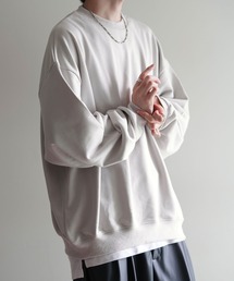 ヘビーTC裏毛ワイドスリーブスウェット