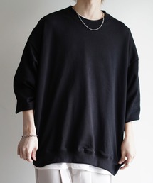 ヘビーTC裏毛ワイドスリーブスウェット