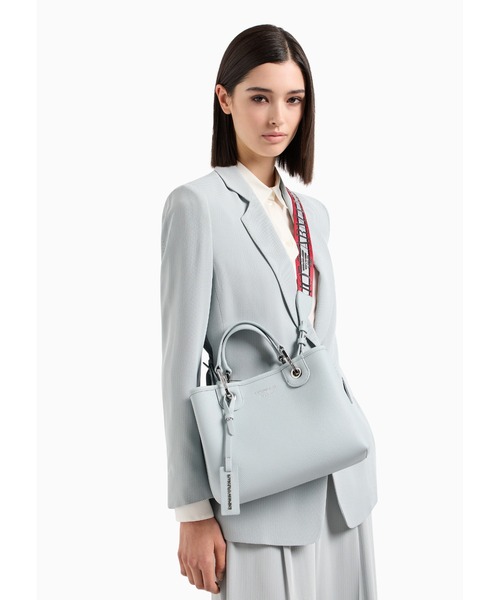 EMPORIO ARMANI(エンポリオアルマーニ)の「【エンポリオ アルマーニ】MyEA ディアプリント スモール(ハンドバッグ・レディース・グレー/ブルー系その他/レッド系/ベージュ/レッド系1/モスグリーン/ネイビー系2/フューシャピンク/ベビーピンク/アクア/ダルブルー系/セージグリーン/ピンク系・FREE)」の19枚目の写真