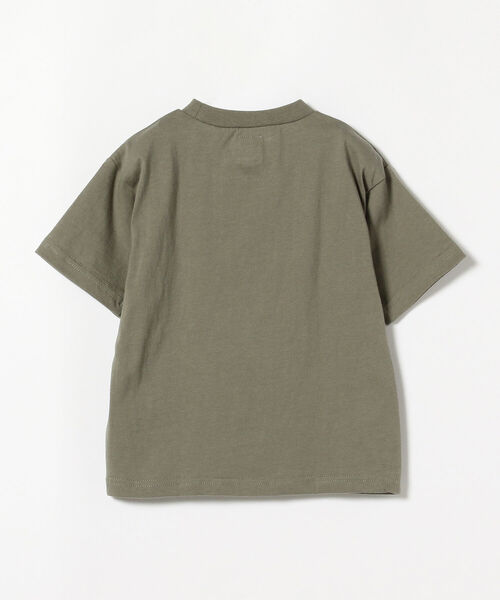 こども ビームス（コドモビームス）の「THE PARK SHOP / PARMY リペア Tシャツ 22（95㎝～145㎝）（Tシャツ/カットソー・キッズ・グレー/オリーブ・95/105/115/125/145）」の11枚目の写真