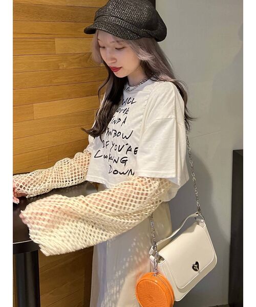 jouetie（ジュエティ）の「ワンハンドルマルチ BAG（ハンドバッグ・レディース・ブラック/オフホワイト/グリーン・FREE）」の14枚目の写真