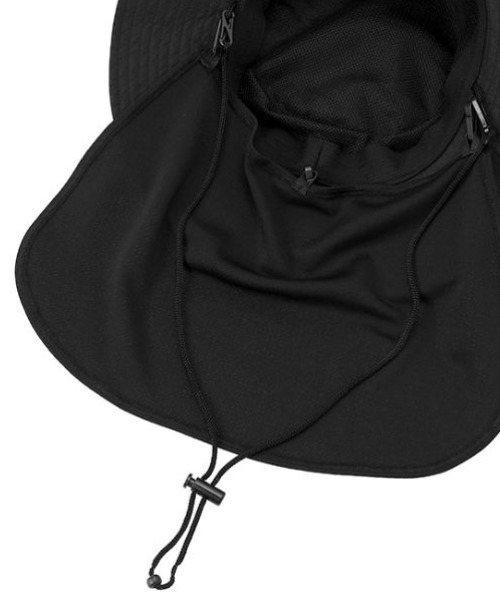 Manhattan Portage（マンハッタンポーテージ）の「Manhattan Portage/マンハッタンポーテージ ハット 紫外線対策 撥水 Sunshade Hat MP146（ハット・メンズ・ネイビー/ブラック・FREE）」の7枚目の写真