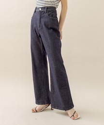 [mline] バックスリットデニム