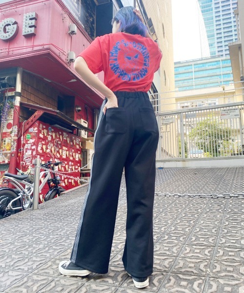 Candy Stripper（キャンディストリッパー）の「CND TRACK パンツ（その他パンツ・レディース・パープル/ブラック・2）」の12枚目の写真