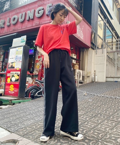 Candy Stripper（キャンディストリッパー）の「CND TRACK パンツ（その他パンツ・レディース・パープル/ブラック・2）」の10枚目の写真