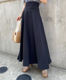 one after another NICE CLAUP | バックレースアップフレアロングスカート(スカート)