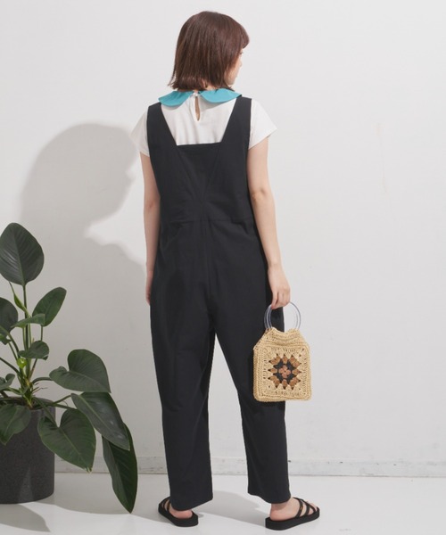 MERLOT(メルロー)の「まる襟フレンチスリーブカットソー(Tシャツ/カットソー・レディース・ホワイト/ブラック/ターコイズブルー・FREE)」の19枚目の写真