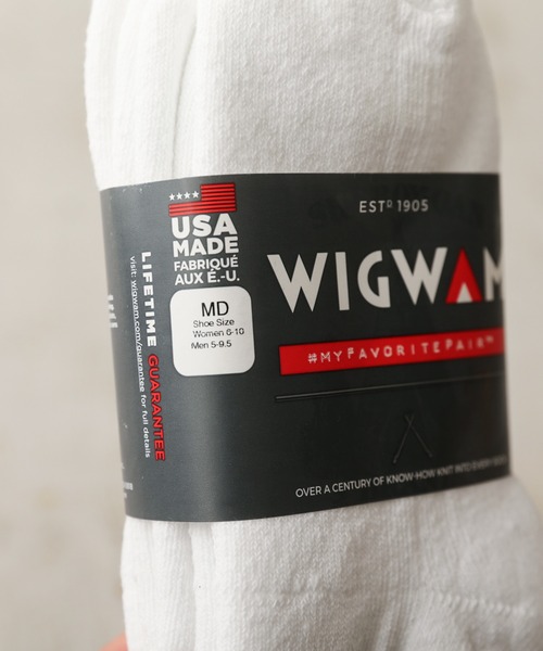 WIGWAM(ウィグワム)の「WIGWAM SUPER QUARTER 3-PACK(ソックス/靴下・メンズ・ホワイト/ブラック/ホワイト系その他・L/M)」の15枚目の写真