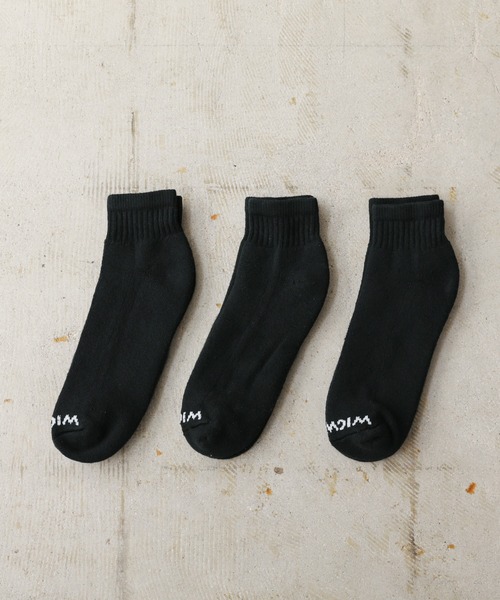 WIGWAM(ウィグワム)の「WIGWAM SUPER QUARTER 3-PACK(ソックス/靴下・メンズ・ホワイト/ブラック/ホワイト系その他・L/M)」の17枚目の写真
