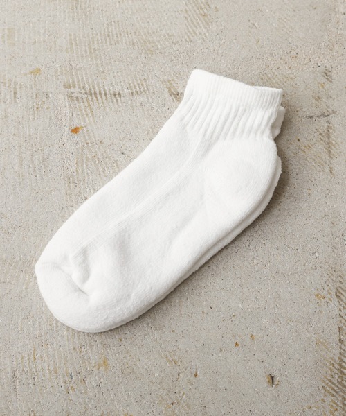 WIGWAM(ウィグワム)の「WIGWAM SUPER QUARTER 3-PACK(ソックス/靴下・メンズ・ホワイト/ブラック/ホワイト系その他・L/M)」の7枚目の写真