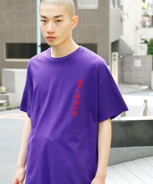 LONELY/論理(ロンリー)の「LONELY(論理)/ロンリーDANCEWITH/TEE プリントTシャツ(Tシャツ/カットソー・メンズ・ホワイト/ブラック/パープル・XL/L/XXL)」の6枚目の写真