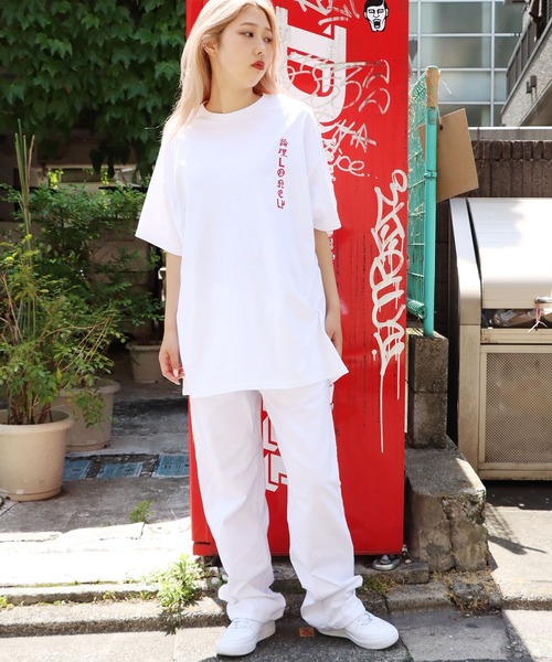LONELY/論理(ロンリー)の「LONELY(論理)/ロンリーDANCEWITH/TEE プリントTシャツ(Tシャツ/カットソー・メンズ・ホワイト/ブラック/パープル・XL/L/XXL)」の8枚目の写真