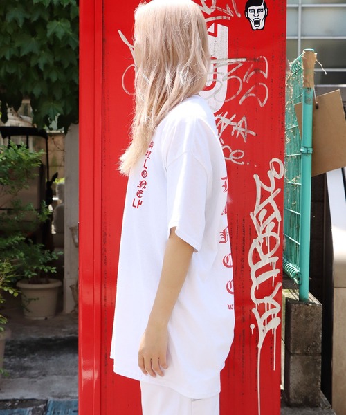LONELY/論理(ロンリー)の「LONELY(論理)/ロンリーDANCEWITH/TEE プリントTシャツ(Tシャツ/カットソー・メンズ・ホワイト/ブラック/パープル・XL/L/XXL)」の12枚目の写真