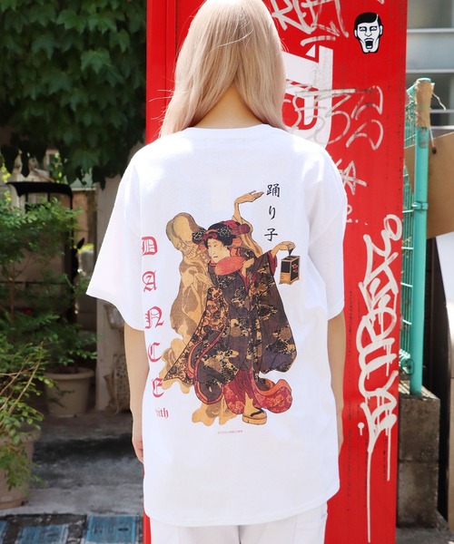 LONELY/論理(ロンリー)の「LONELY(論理)/ロンリーDANCEWITH/TEE プリントTシャツ(Tシャツ/カットソー・メンズ・ホワイト/ブラック/パープル・XL/L/XXL)」の13枚目の写真