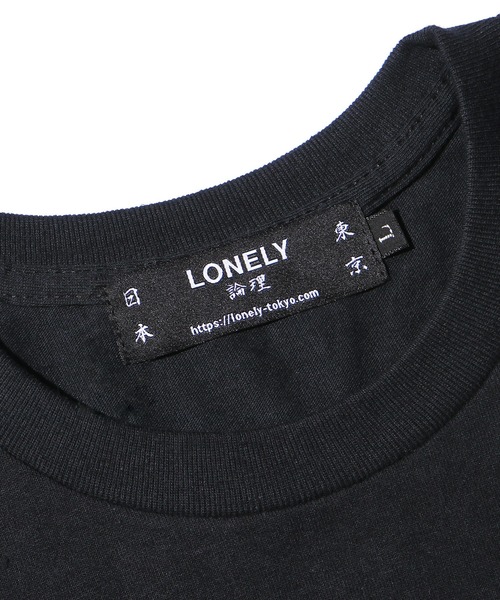LONELY/論理(ロンリー)の「LONELY(論理)/ロンリーDANCEWITH/TEE プリントTシャツ(Tシャツ/カットソー・メンズ・ホワイト/ブラック/パープル・XL/L/XXL)」の15枚目の写真