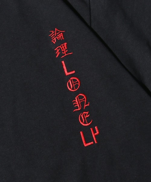 LONELY/論理(ロンリー)の「LONELY(論理)/ロンリーDANCEWITH/TEE プリントTシャツ(Tシャツ/カットソー・メンズ・ホワイト/ブラック/パープル・XL/L/XXL)」の16枚目の写真